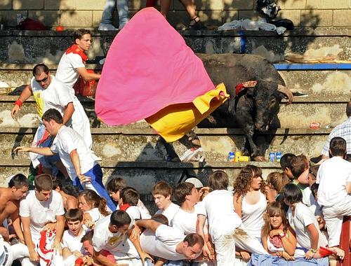 toro volador de tafalla